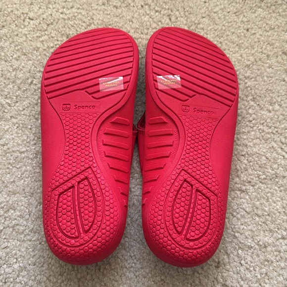 New Spenco Flip Flops with Patriotic Print women’s size 9 - Picture 2 of 7